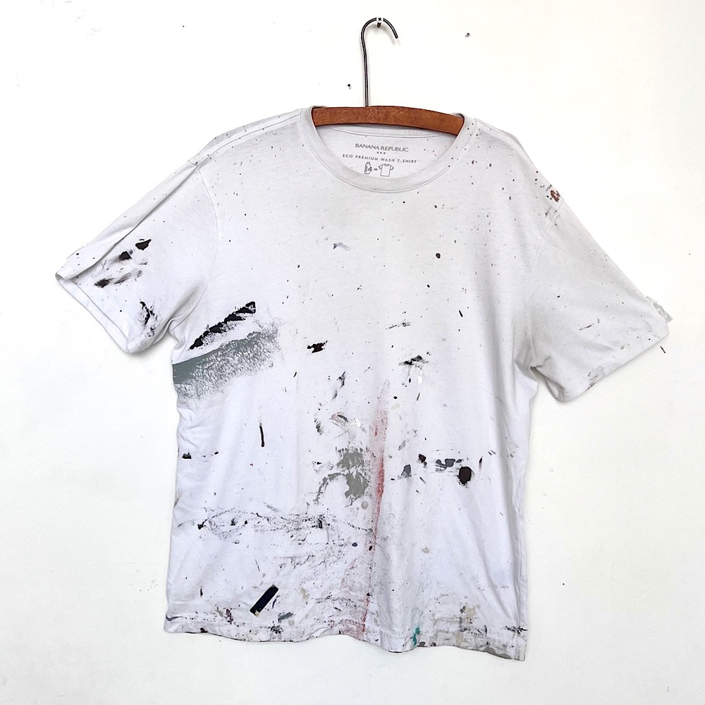 White Banana Republic Mens Large T-shirt
